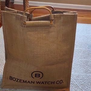Bozeman watch company tote bag